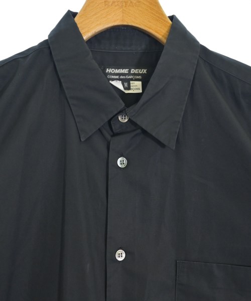 COMME des GARCONS HOMME DEUX（コムデギャルソンオムドゥ）カジュアルシャツ 黒 サイズ:M メンズ/2200730443063
