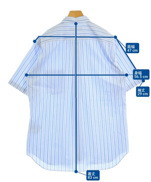 COMME des GARCONS HOMME DEUX（コムデギャルソンオムドゥ）カジュアルシャツ 白 サイズ:XL メンズ/2200730443087