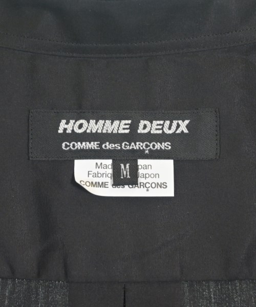 COMME des GARCONS HOMME DEUX（コムデギャルソンオムドゥ）カジュアルシャツ 黒 サイズ:M メンズ/2200735063020