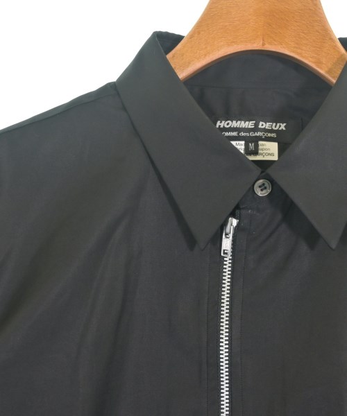 COMME des GARCONS HOMME DEUX（コムデギャルソンオムドゥ）カジュアルシャツ 黒 サイズ:M メンズ/2200735063020