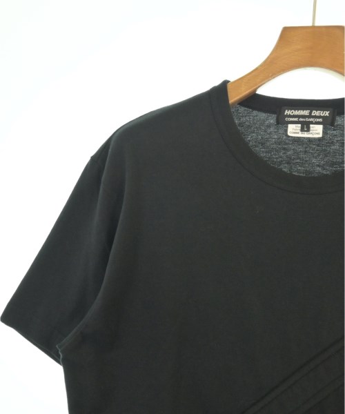 COMME des GARCONS HOMME DEUX（コムデギャルソンオムドゥ）Tシャツ・カットソー 黒 サイズ:L メンズ/2200735500051
