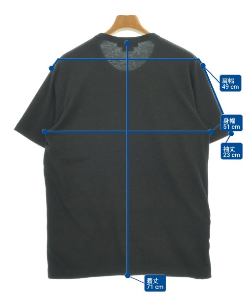 COMME des GARCONS HOMME DEUX（コムデギャルソンオムドゥ）Tシャツ・カットソー 黒 サイズ:L メンズ/2200735500051