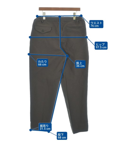COMME des GARCONS HOMME DEUX（コムデギャルソンオムドゥ）その他 茶 サイズ:M メンズ/2200735500068