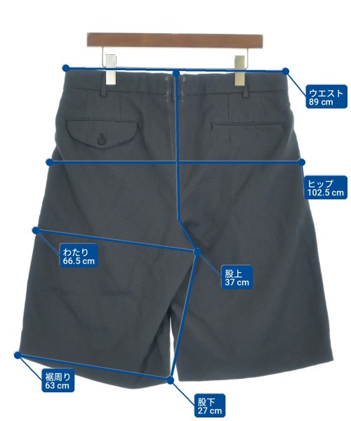 COMME des GARCONS HOMME DEUX（コムデギャルソンオムドゥ）ショートパンツ グレー サイズ:L メンズ/2200735500082