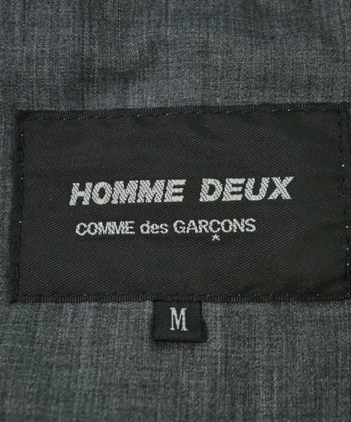 COMME des GARCONS HOMME DEUX（コムデギャルソンオムドゥ）カジュアルジャケット 黒 サイズ:M メンズ/2200719741050