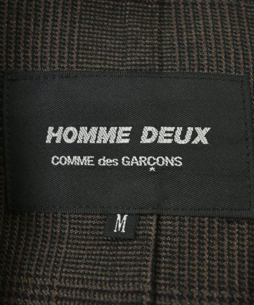 COMME des GARCONS HOMME DEUX（コムデギャルソンオムドゥ）カジュアルジャケット 茶 サイズ:M メンズ/2200719741067