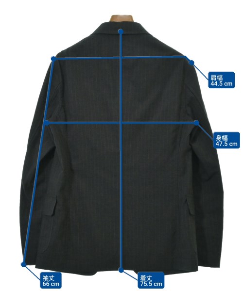 COMME des GARCONS HOMME DEUX（コムデギャルソンオムドゥ）カジュアルジャケット グレー サイズ:M メンズ/2200719741074
