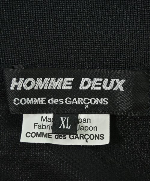 COMME des GARCONS HOMME DEUX（コムデギャルソンオムドゥ）ポロシャツ 黒 サイズ:XL メンズ/2200719979033