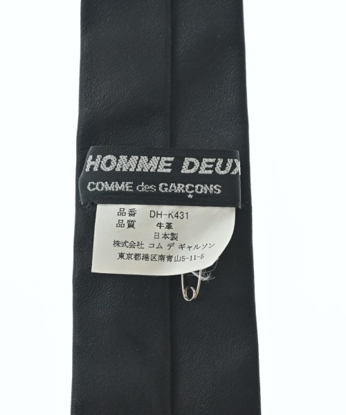 COMME des GARCONS HOMME DEUX（コムデギャルソンオムドゥ）ネクタイ 黒 サイズ:- メンズ/2200719159145