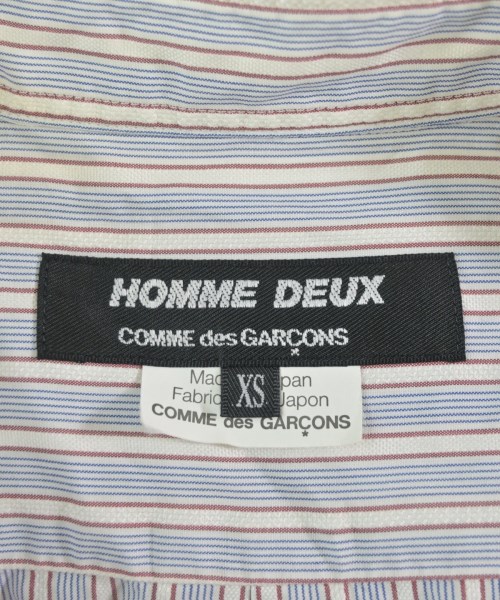 COMME des GARCONS HOMME DEUX（コムデギャルソンオムドゥ）カジュアルシャツ 白 サイズ:XS メンズ/2200720614015