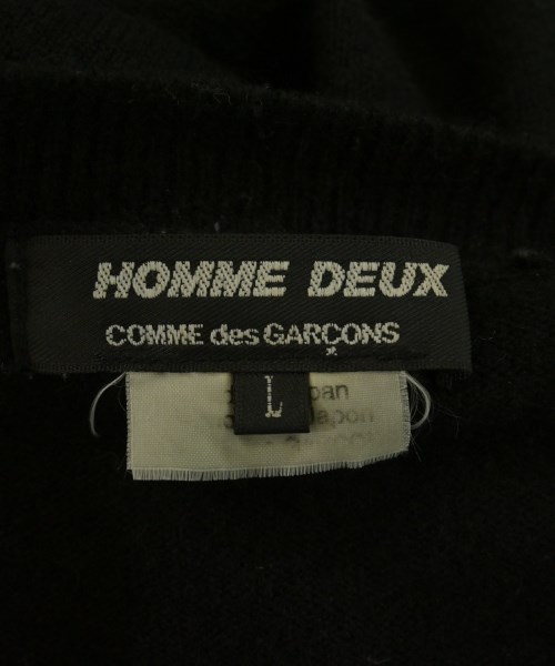 COMME des GARCONS HOMME DEUX（コムデギャルソンオムドゥ）ニット・セーター 黒 サイズ:L メンズ/2200719936098