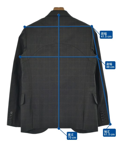COMME des GARCONS HOMME DEUX（コムデギャルソンオムドゥ）カジュアルジャケット グレー サイズ:XS メンズ/2200721136165