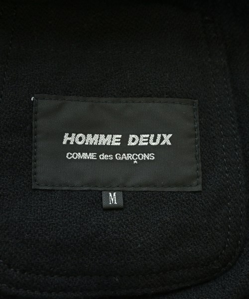 COMME des GARCONS HOMME DEUX（コムデギャルソンオムドゥ）カジュアルジャケット 黒 サイズ:M メンズ/2200721364100