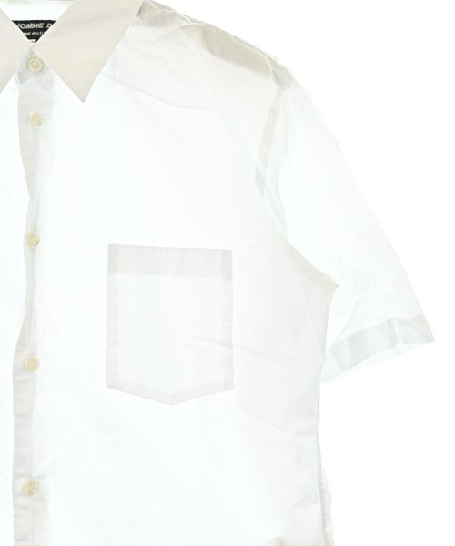 COMME des GARCONS HOMME DEUX（コムデギャルソンオムドゥ）カジュアルシャツ 白 サイズ:L メンズ/2200721422022
