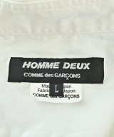 COMME des GARCONS HOMME DEUX（コムデギャルソンオムドゥ）カジュアルシャツ 白 サイズ:L メンズ/2200721422022