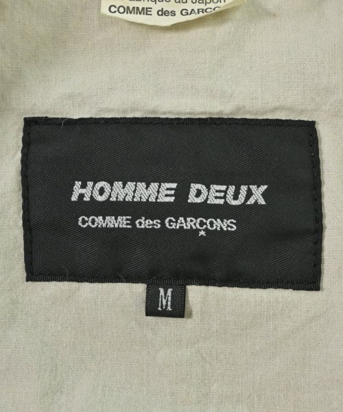 COMME des GARCONS HOMME DEUX（コムデギャルソンオムドゥ）カジュアルジャケット 黒 サイズ:M メンズ/2200719320019