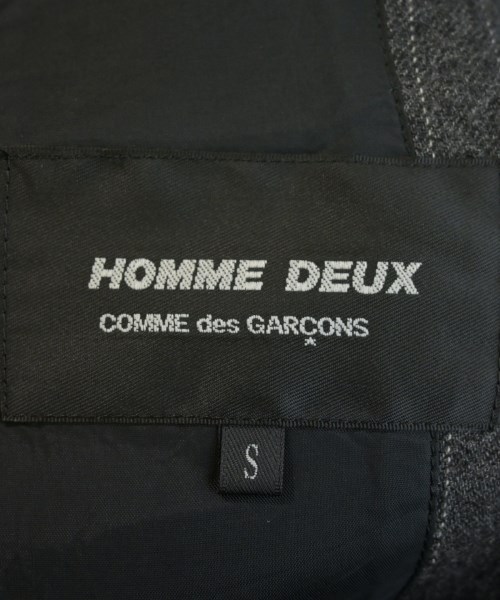 COMME des GARCONS HOMME DEUX（コムデギャルソンオムドゥ）テーラードジャケット グレー サイズ:S メンズ/2200717763238