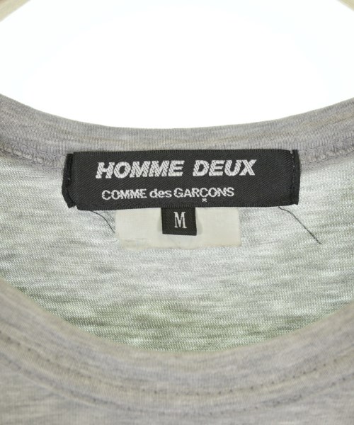 COMME des GARCONS HOMME DEUX（コムデギャルソンオムドゥ）Tシャツ・カットソー グレー サイズ:M メンズ/2200721674155