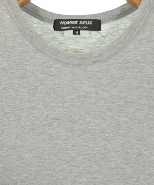 COMME des GARCONS HOMME DEUX（コムデギャルソンオムドゥ）Tシャツ・カットソー グレー サイズ:M メンズ/2200721674155