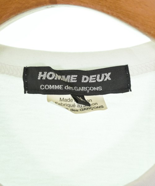 COMME des GARCONS HOMME DEUX（コムデギャルソンオムドゥ）Tシャツ・カットソー 白 サイズ:M メンズ/2200722988480