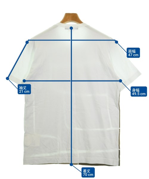 COMME des GARCONS HOMME DEUX（コムデギャルソンオムドゥ）Tシャツ・カットソー 白 サイズ:M メンズ/2200722988480