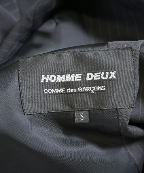 COMME des GARCONS HOMME DEUX（コムデギャルソンオムドゥ）ジャケット 黒 サイズ:S メンズ/2200722500071