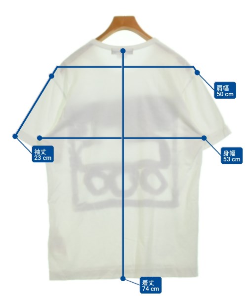 COMME des GARCONS HOMME DEUX（コムデギャルソンオムドゥ）Tシャツ・カットソー 白 サイズ:L メンズ/2200723352013