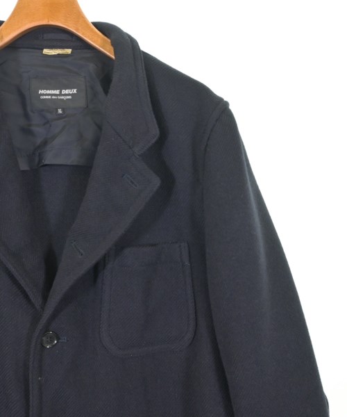 COMME des GARCONS HOMME DEUX（コムデギャルソンオムドゥ）カジュアルジャケット 紺 サイズ:XL メンズ/2200720473025