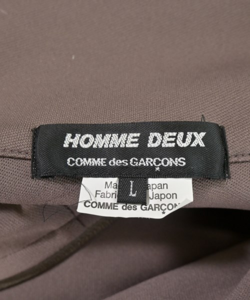 COMME des GARCONS HOMME DEUX（コムデギャルソンオムドゥ）スウェット 茶 サイズ:L メンズ/2200721140100