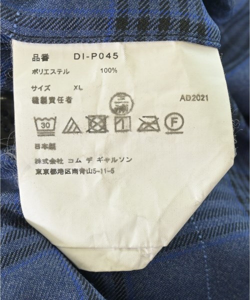 COMME des GARCONS HOMME DEUX（コムデギャルソンオムドゥ）その他 青 サイズ:XL メンズ/2200721140117