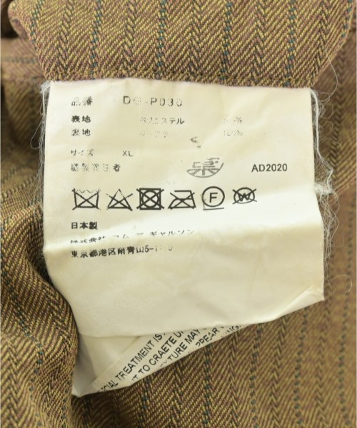 COMME des GARCONS HOMME DEUX（コムデギャルソンオムドゥ）その他 茶 サイズ:XL メンズ/2200721140131