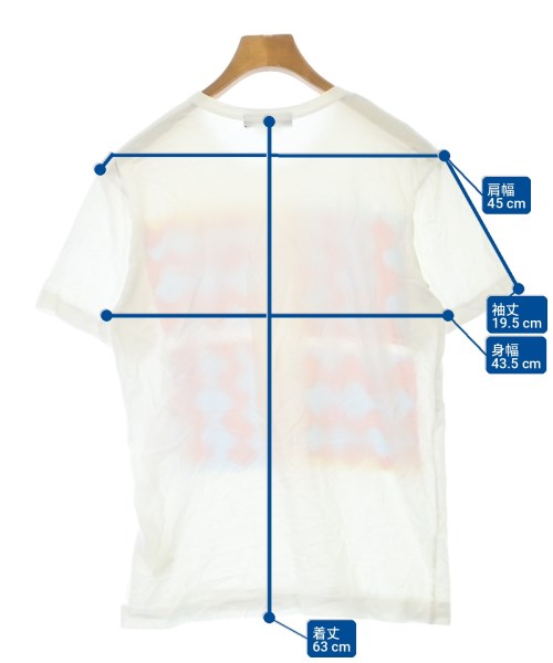 COMME des GARCONS HOMME DEUX（コムデギャルソンオムドゥ）Tシャツ・カットソー 白 サイズ:S メンズ/2200724330096
