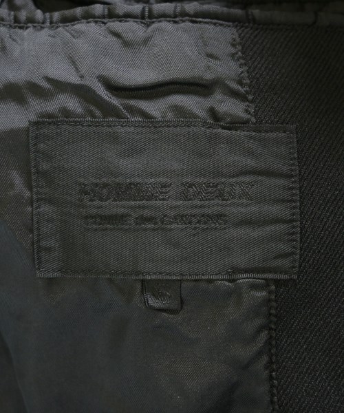 COMME des GARCONS HOMME DEUX（コムデギャルソンオムドゥ）カジュアルジャケット 黒 サイズ:XS メンズ/2200721933160