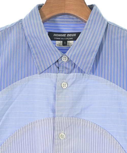COMME des GARCONS HOMME DEUX（コムデギャルソンオムドゥ）カジュアルシャツ 青 サイズ:M メンズ/2200725131029