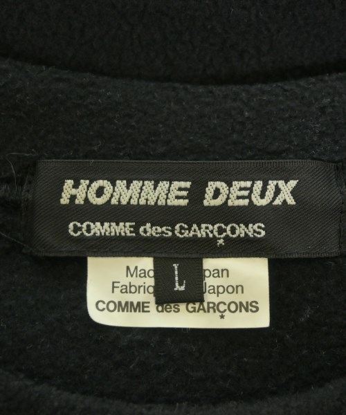 COMME des GARCONS HOMME DEUX（コムデギャルソンオムドゥ）スウェット 黒 サイズ:L メンズ/2200725152079