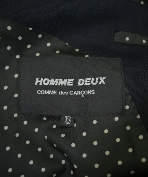 COMME des GARCONS HOMME DEUX（コムデギャルソンオムドゥ）テーラードジャケット 紺 サイズ:XS メンズ/2200725556020
