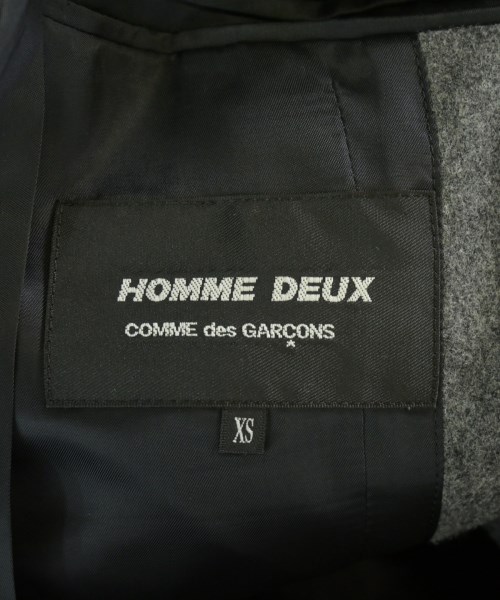 COMME des GARCONS HOMME DEUX（コムデギャルソンオムドゥ）ジャケット グレー サイズ:XS メンズ/2200725793029