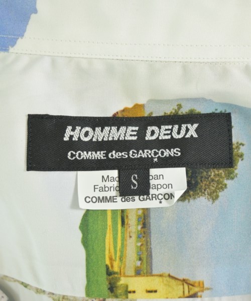 COMME des GARCONS HOMME DEUX（コムデギャルソンオムドゥ）カジュアルシャツ 白 サイズ:S メンズ/2200725912017