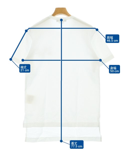 COMME des GARCONS HOMME DEUX（コムデギャルソンオムドゥ）Tシャツ・カットソー 白 サイズ:M メンズ/2200725912024