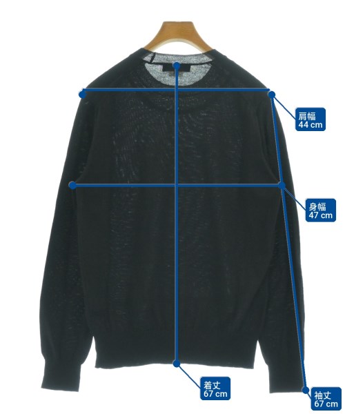 COMME des GARCONS HOMME DEUX（コムデギャルソンオムドゥ）ニット・セーター 黒 サイズ:M メンズ/2200721496054