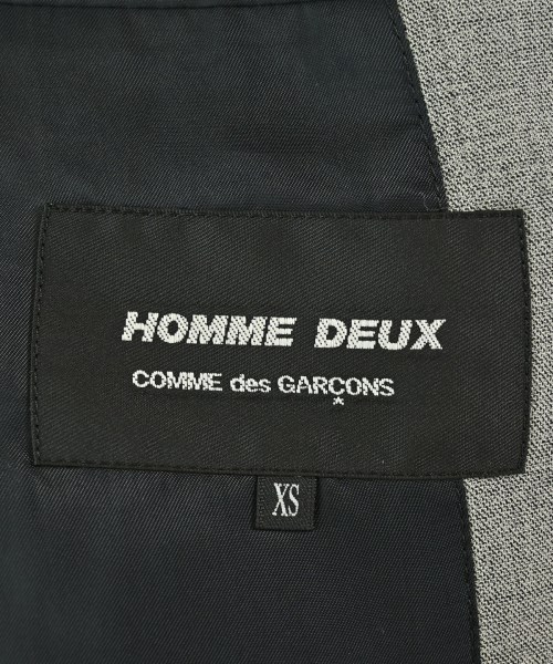 COMME des GARCONS HOMME DEUX（コムデギャルソンオムドゥ）テーラードジャケット グレー サイズ:XS メンズ/2200726554018