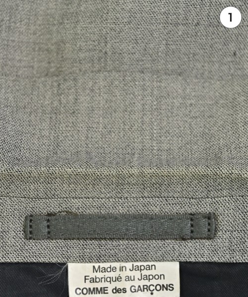 COMME des GARCONS HOMME DEUX（コムデギャルソンオムドゥ）テーラードジャケット グレー サイズ:XS メンズ/2200726554018