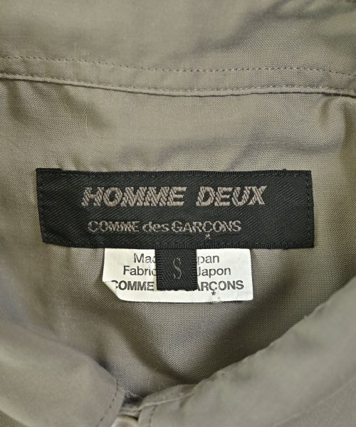 COMME des GARCONS HOMME DEUX（コムデギャルソンオムドゥ）カジュアルシャツ カーキ サイズ:S メンズ/2200726554032