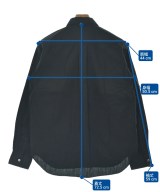 COMME des GARCONS HOMME DEUX（コムデギャルソンオムドゥ）カジュアルシャツ 黒 サイズ:S メンズ/2200726554056