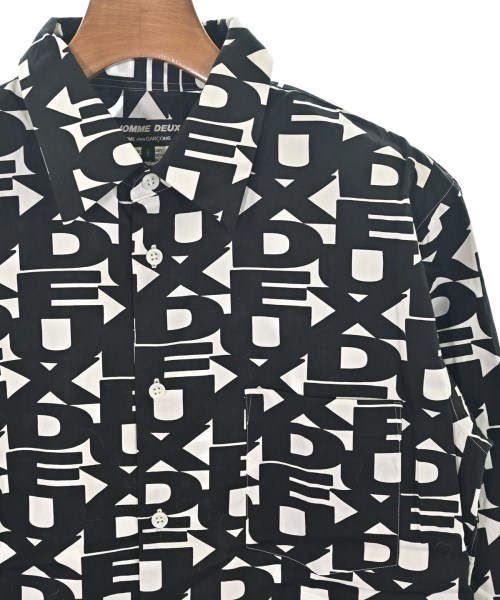 COMME des GARCONS HOMME DEUX（コムデギャルソンオムドゥ）カジュアルシャツ 黒 サイズ:S メンズ/2200726554063