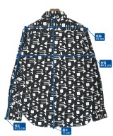 COMME des GARCONS HOMME DEUX（コムデギャルソンオムドゥ）カジュアルシャツ 黒 サイズ:S メンズ/2200726554063