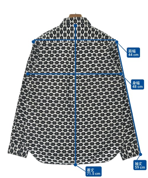 COMME des GARCONS HOMME DEUX（コムデギャルソンオムドゥ）カジュアルシャツ 白 サイズ:S メンズ/2200726554070