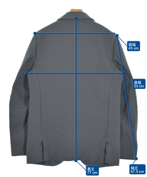 COMME des GARCONS HOMME DEUX（コムデギャルソンオムドゥ）カジュアルジャケット グレー サイズ:M メンズ/2200722019054
