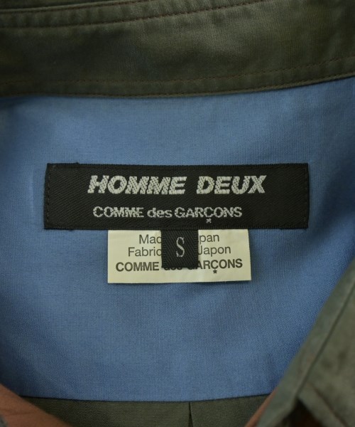 COMME des GARCONS HOMME DEUX（コムデギャルソンオムドゥ）カジュアルシャツ 茶 サイズ:S メンズ/2200726336164