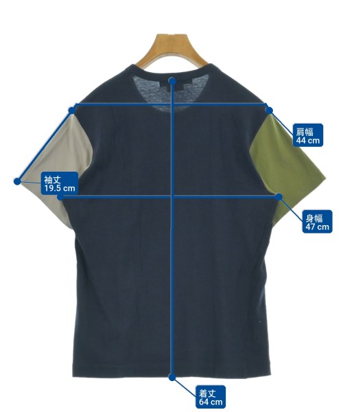 COMME des GARCONS HOMME DEUX（コムデギャルソンオムドゥ）Tシャツ・カットソー 紺 サイズ:S メンズ/2200726336188